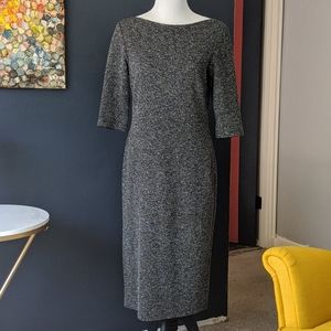 Algo vintage grey knit dress